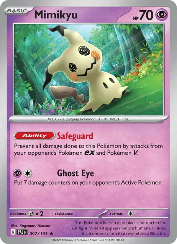Mimikyu, Paldea Evolved