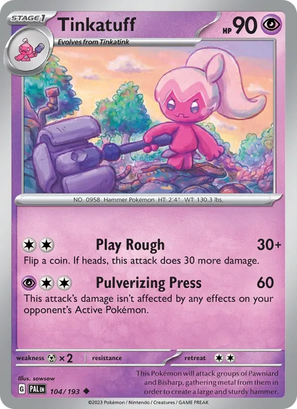 Tinkatuff, Paldea Evolved