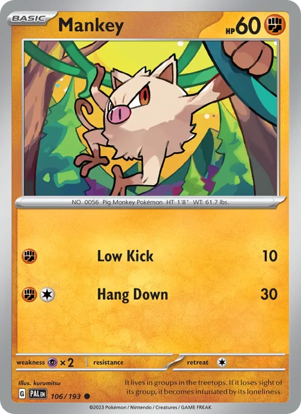 Mankey, Paldea Evolved