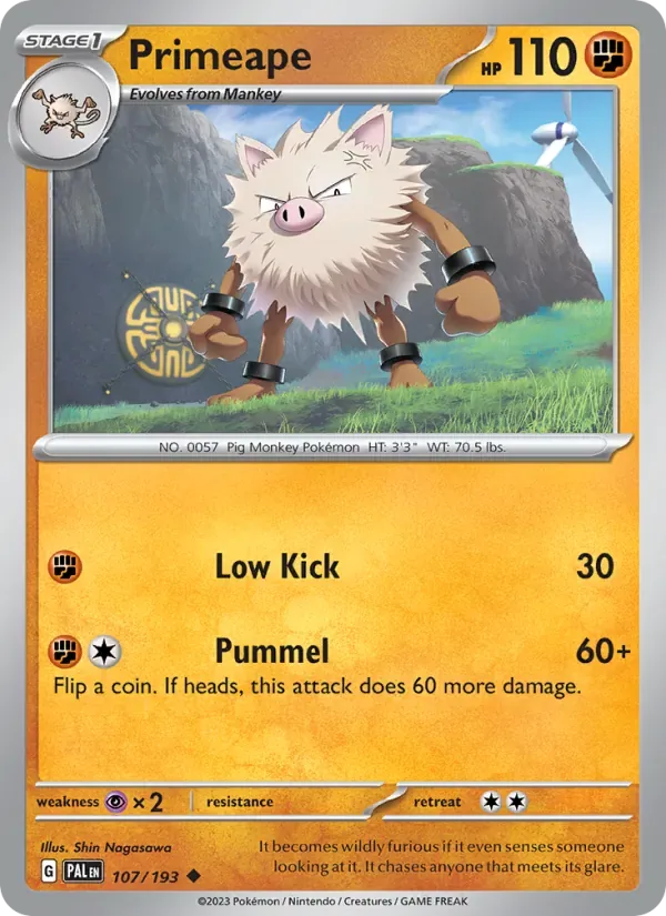 Primeape, Paldea Evolved