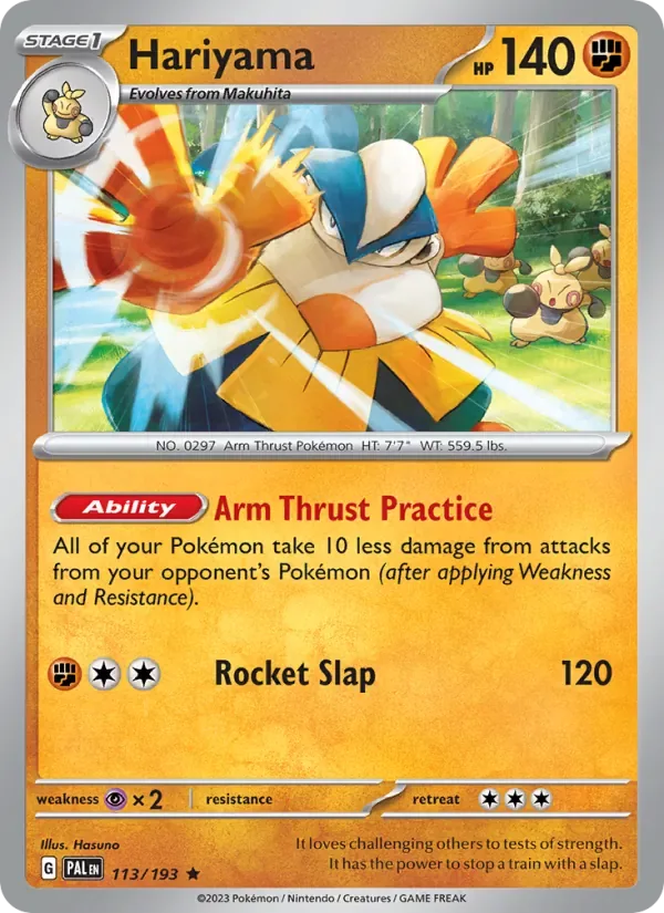Hariyama, Paldea Evolved