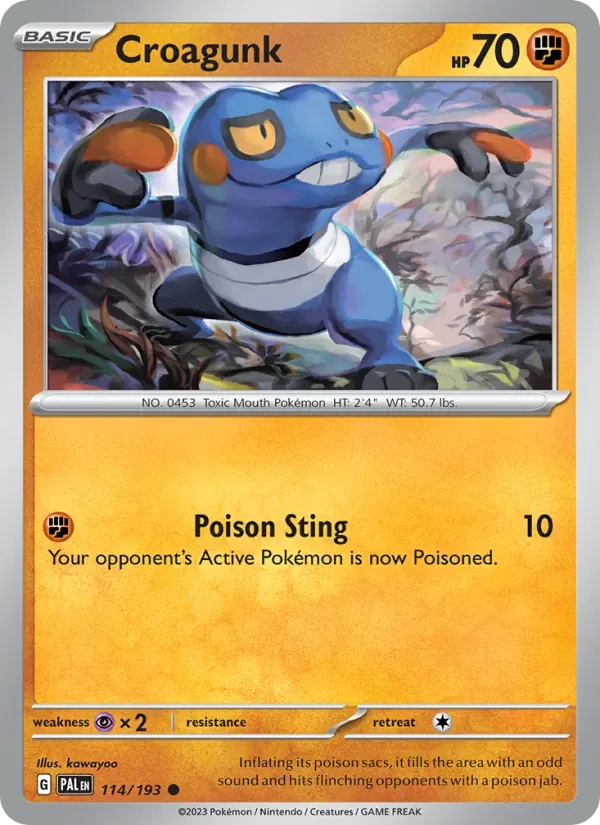 Croagunk, Paldea Evolved