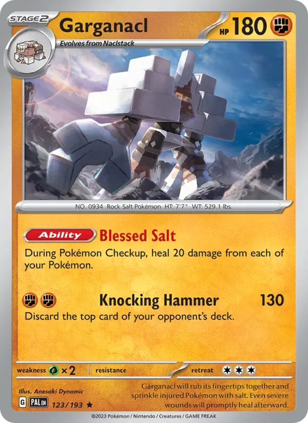 Garganacl, Paldea Evolved