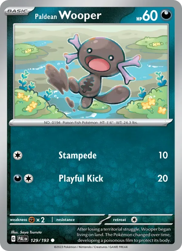 Paldean Wooper, Paldea Evolved