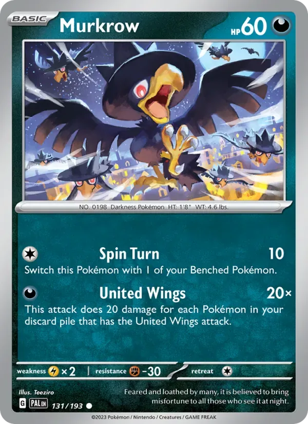 Murkrow, Paldea Evolved