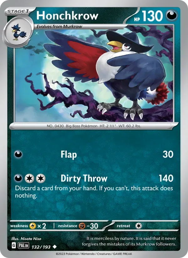 Honchkrow, Paldea Evolved