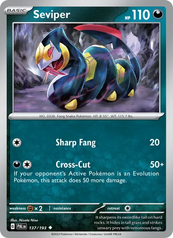 Seviper, Paldea Evolved