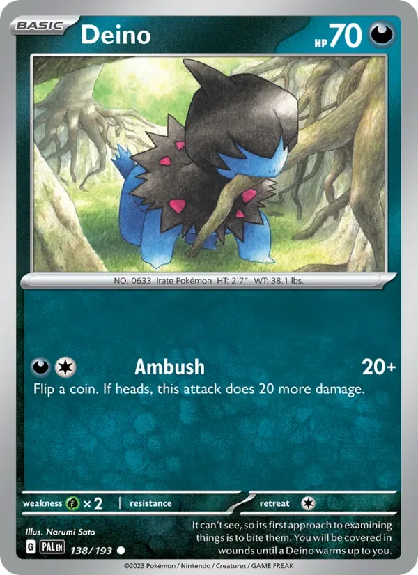 Deino, Paldea Evolved
