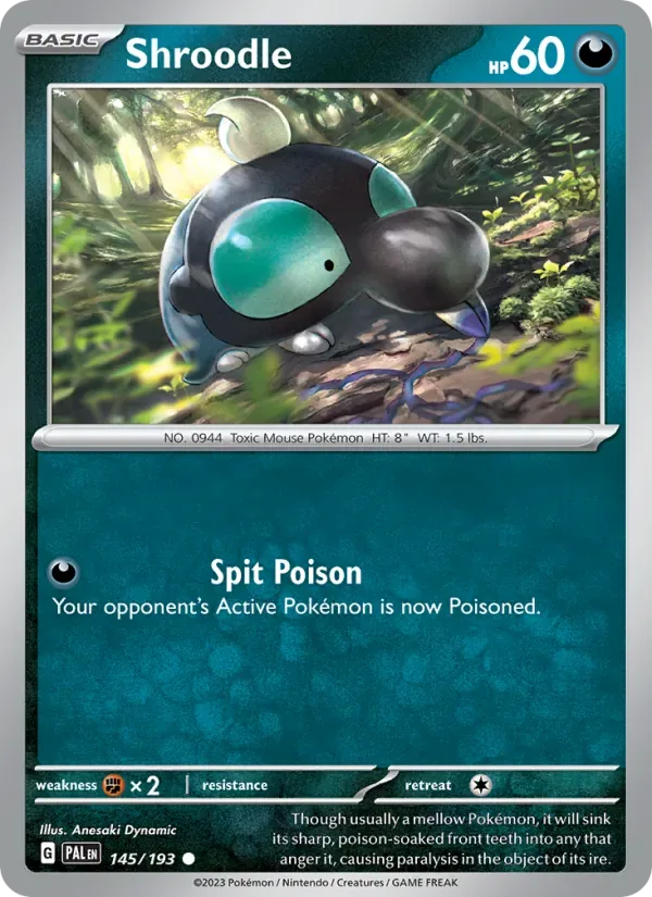 Shroodle, Paldea Evolved