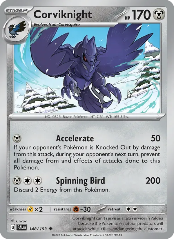 Corviknight, Paldea Evolved