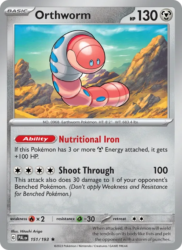 Orthworm, Paldea Evolved