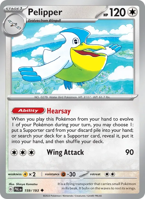 Pelipper, Paldea Evolved