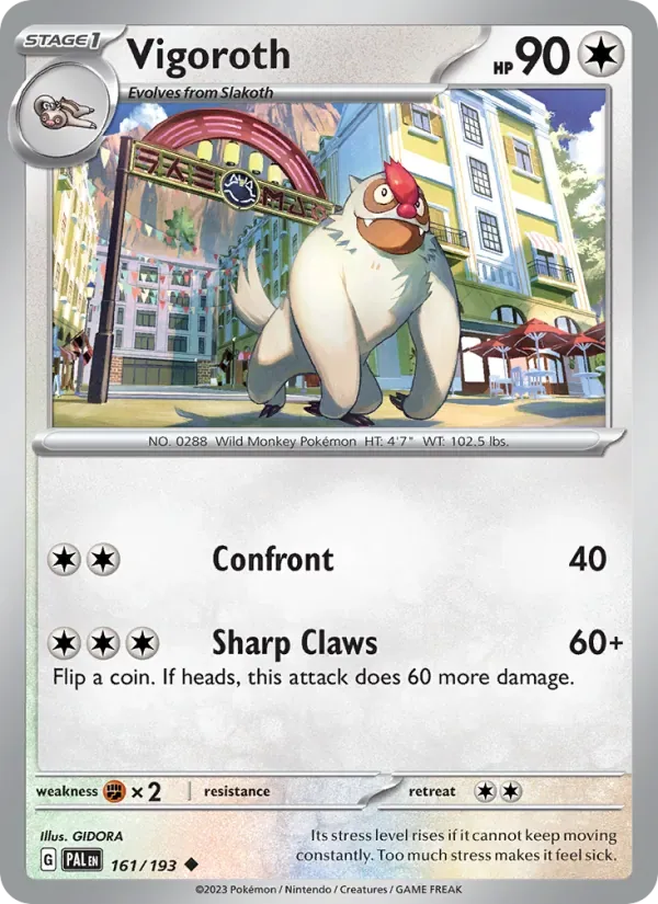 Vigoroth, Paldea Evolved