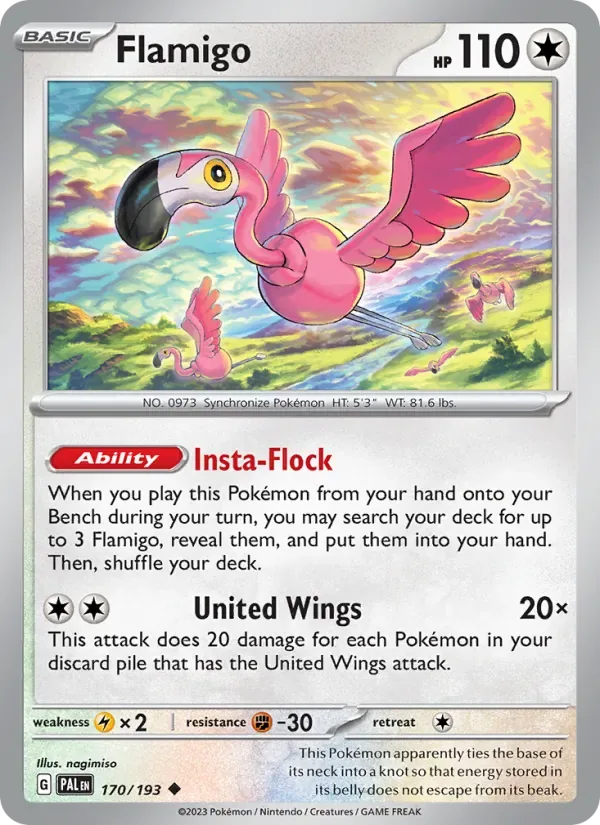 Flamigo, Paldea Evolved