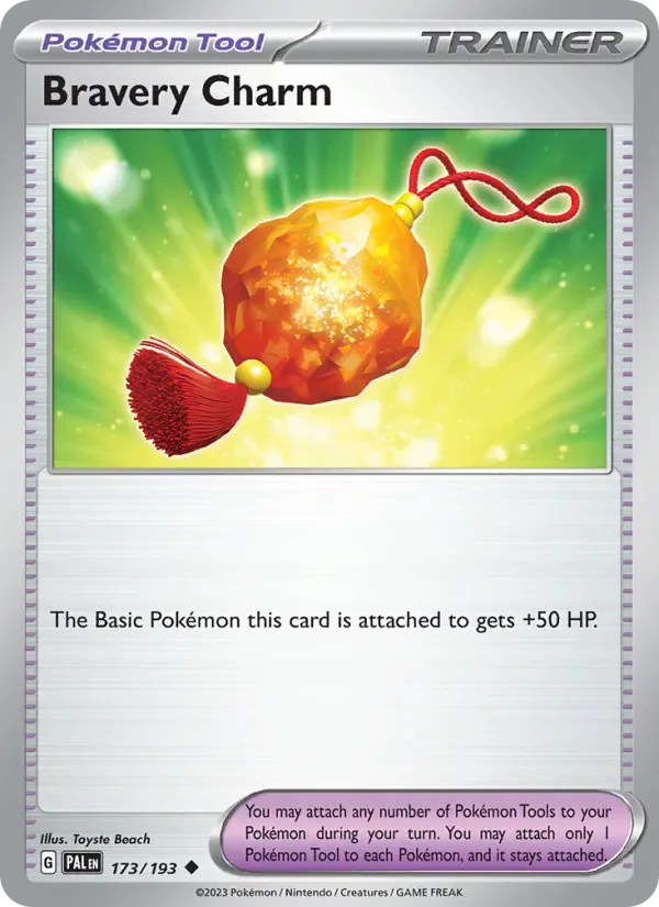 Bravery Charm, Paldea Evolved