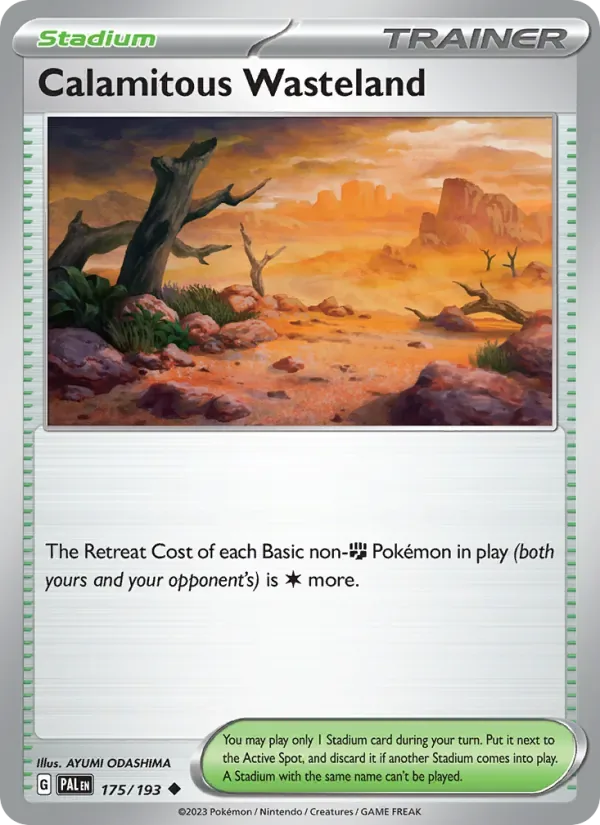 Calamitous Wasteland, Paldea Evolved