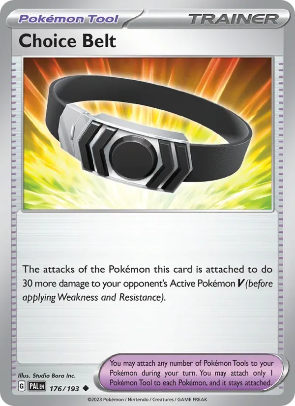 Choice Belt, Paldea Evolved