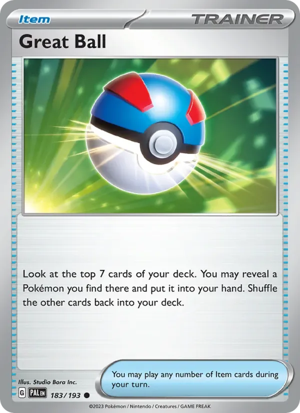 Great Ball, Paldea Evolved