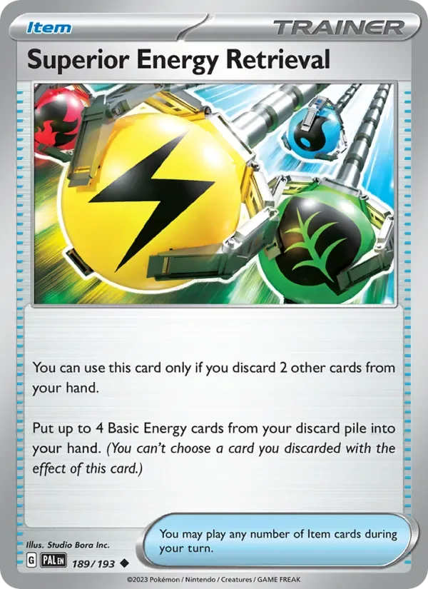 Superior Energy Retrieval, Paldea Evolved
