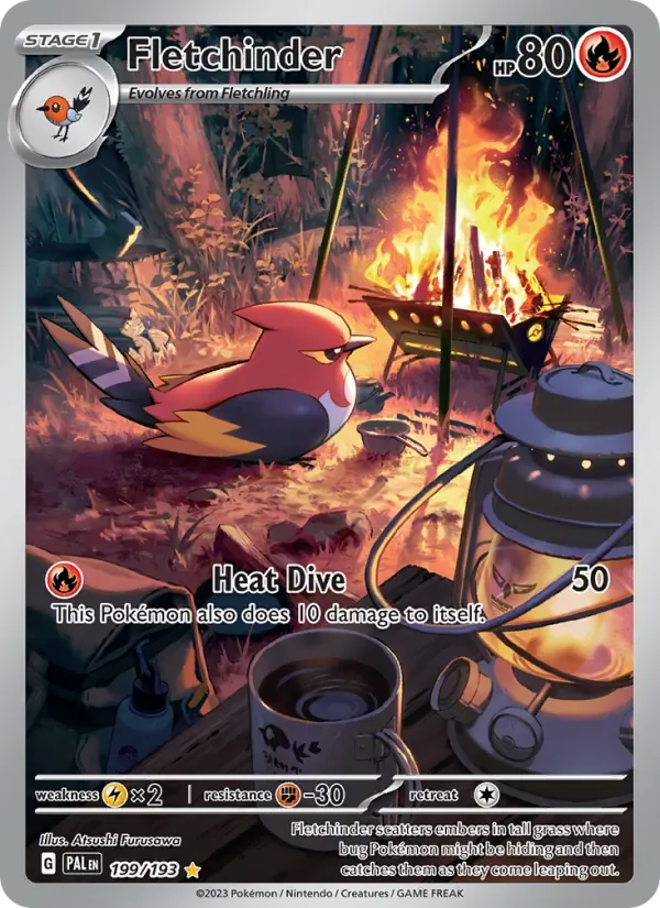 Fletchinder, Paldea Evolved