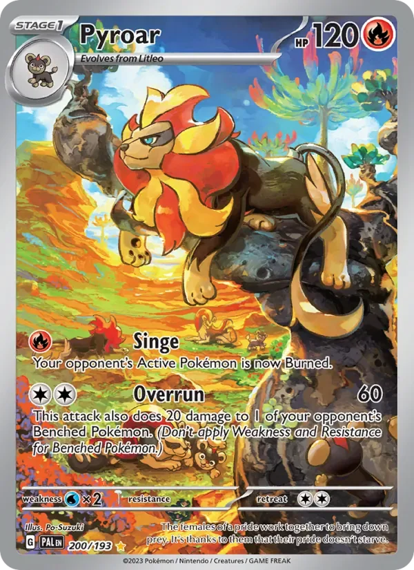 Pyroar, Paldea Evolved