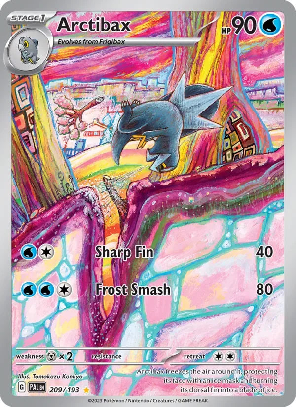 Arctibax, Paldea Evolved