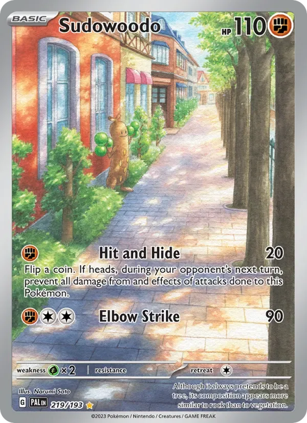 Sudowoodo, Paldea Evolved