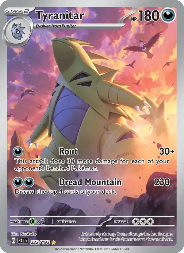 Tyranitar, Paldea Evolved