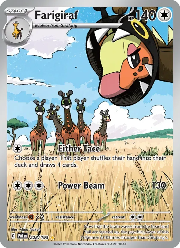 Farigiraf, Paldea Evolved