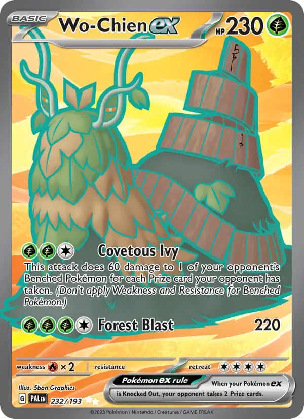 Wo-Chien ex, Paldea Evolved