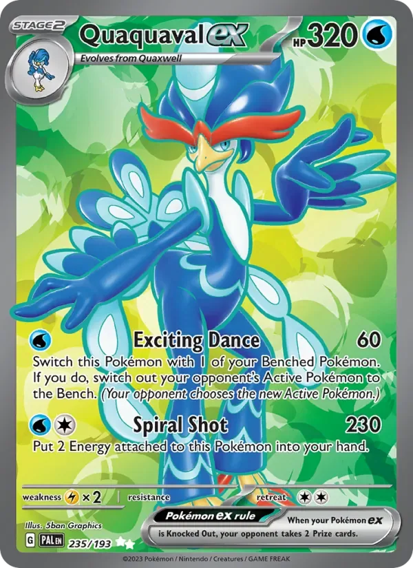 Quaquaval ex, Paldea Evolved