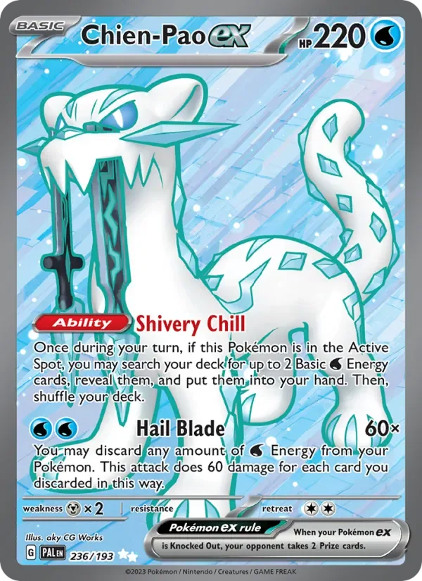 Chien-Pao ex, Paldea Evolved