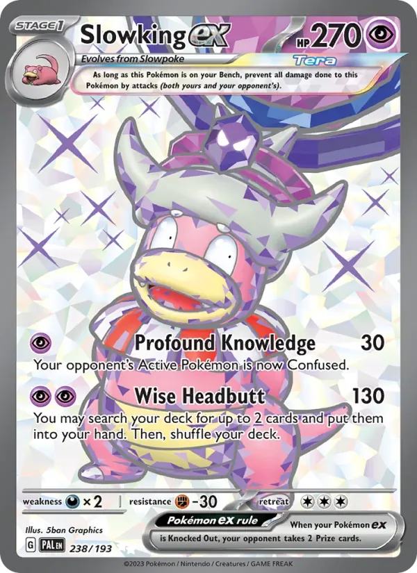 Slowking ex, Paldea Evolved