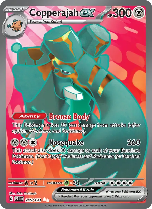 Copperajah ex, Paldea Evolved