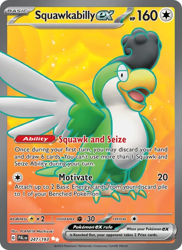 Squawkabilly ex, Paldea Evolved