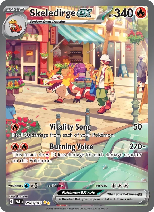 Skeledirge ex, Paldea Evolved