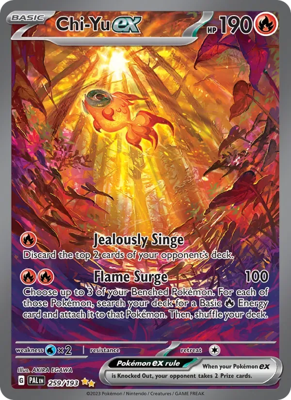 Chi-Yu ex, Paldea Evolved
