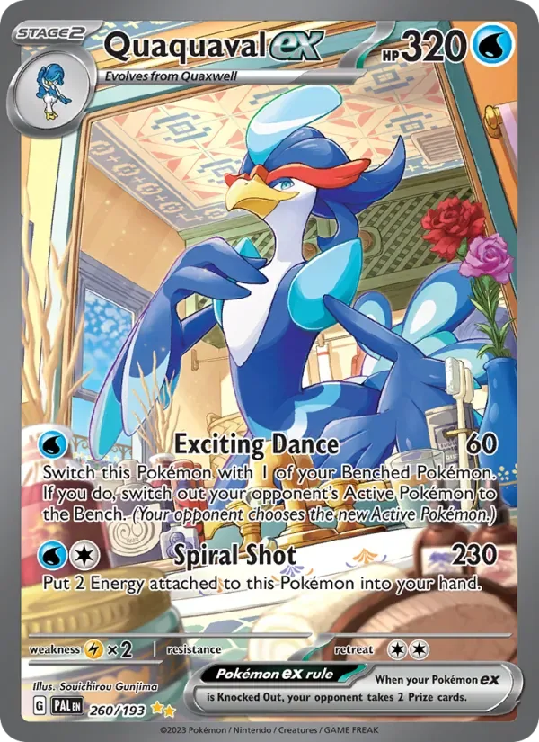 Quaquaval ex, Paldea Evolved