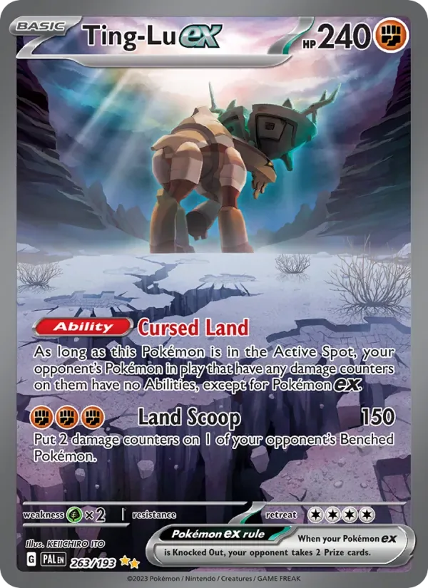 Ting-Lu ex, Paldea Evolved