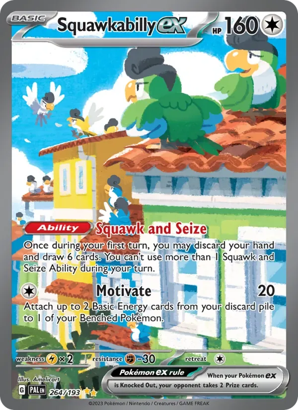 Squawkabilly ex, Paldea Evolved
