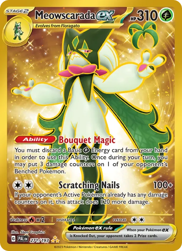 Meowscarada ex, Paldea Evolved