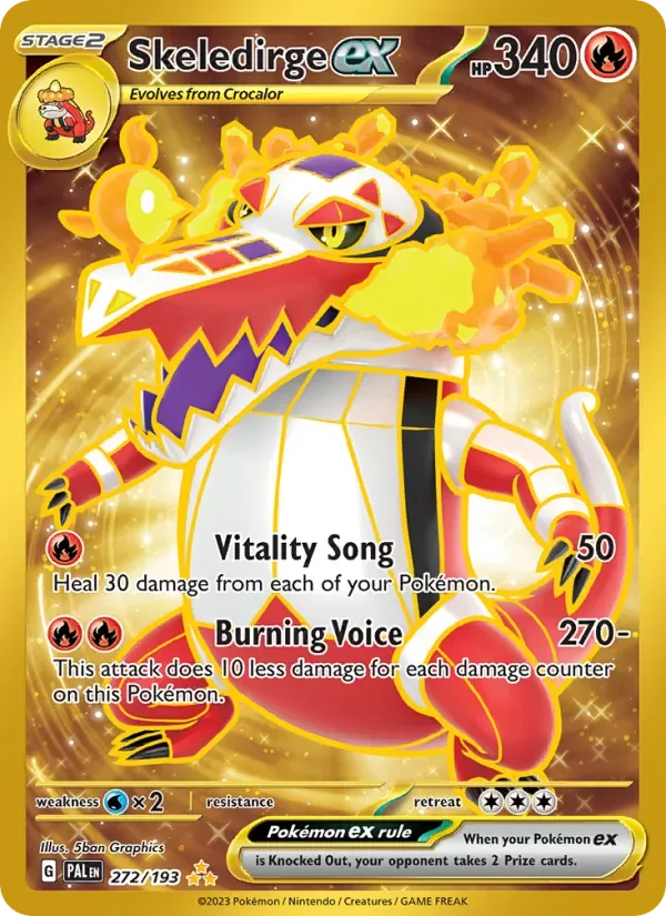 Skeledirge ex, Paldea Evolved