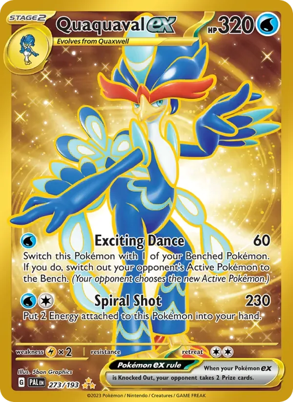 Quaquaval ex, Paldea Evolved