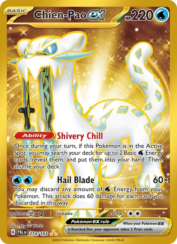 Chien-Pao ex, Paldea Evolved