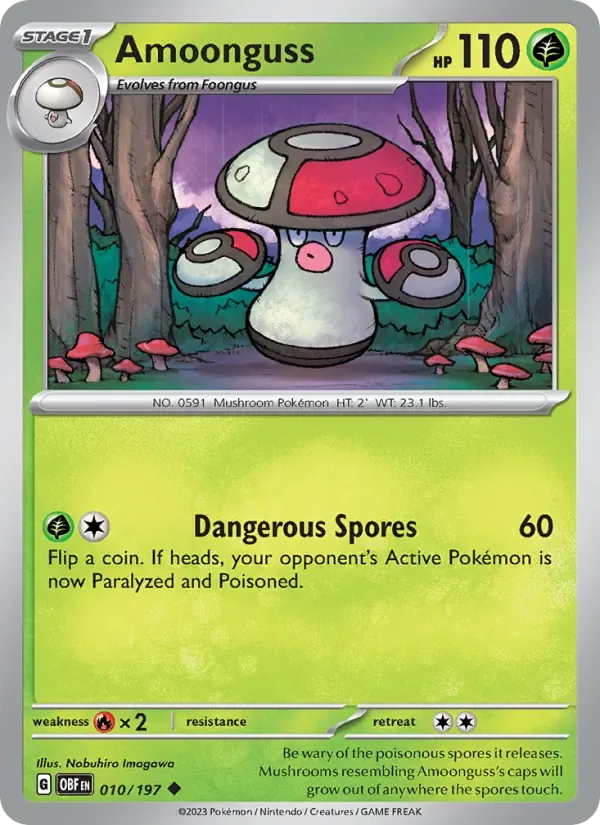 Amoonguss, Obsidian Flames