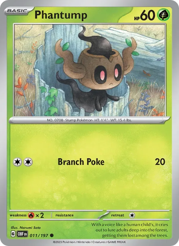 Phantump, Obsidian Flames