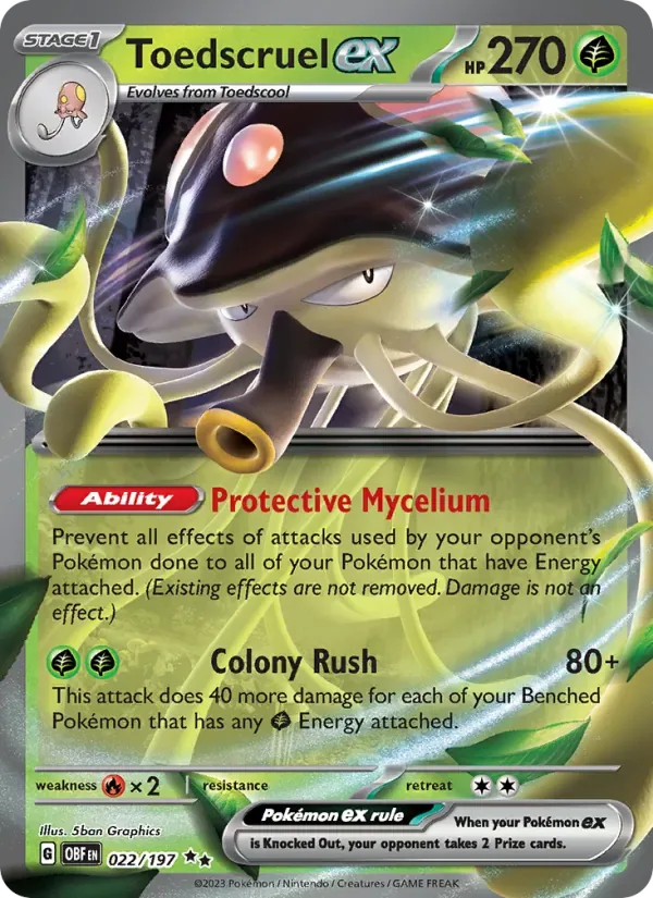 Toedscruel ex, Obsidian Flames