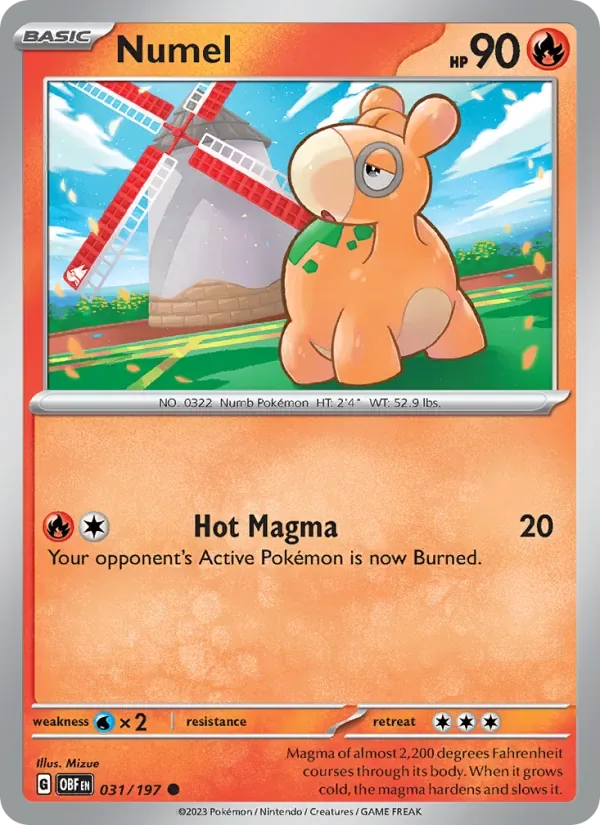 Numel, Obsidian Flames