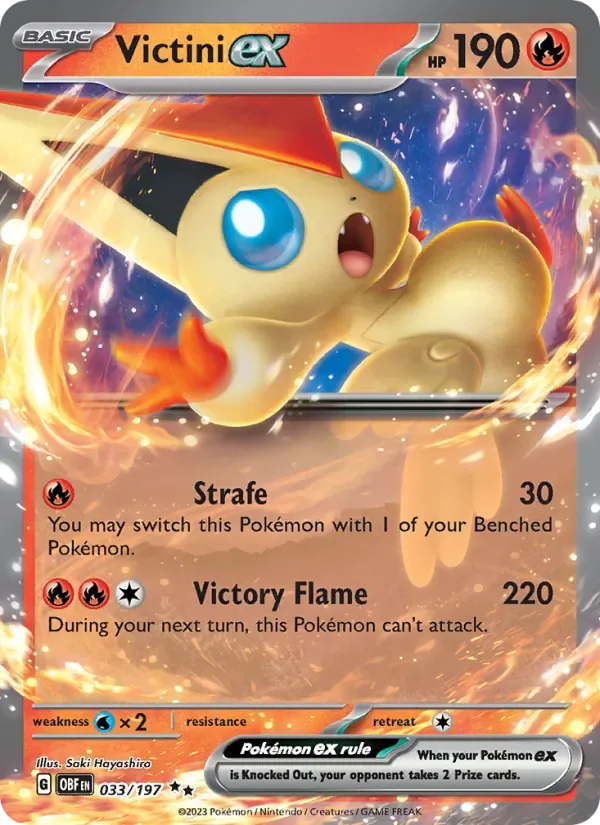 Victini ex, Obsidian Flames