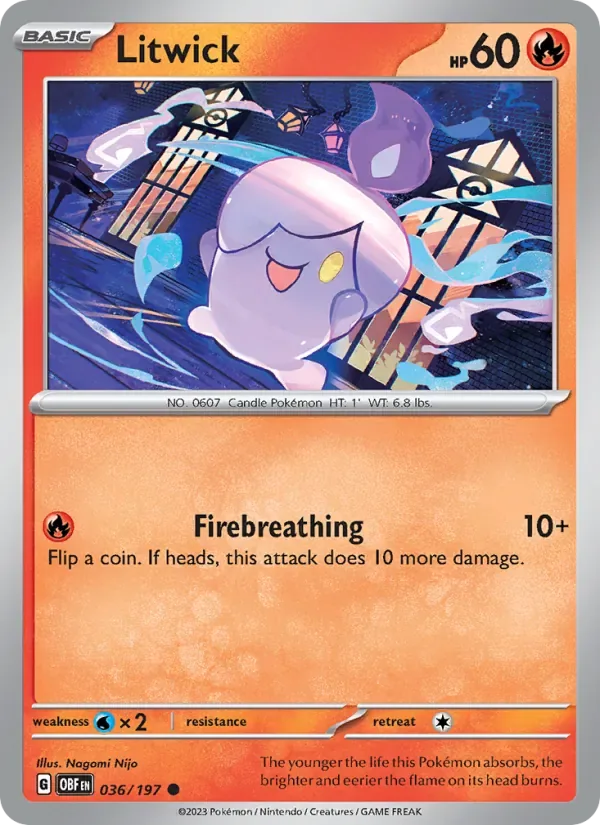 Litwick, Obsidian Flames